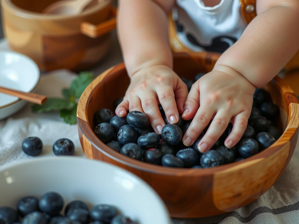 Frutas frescas para crianças