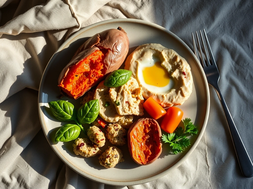 Prato equilibrado familiar